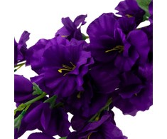 Dirbtinių kardelių puokštė, 5 vnt., violetinė