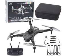 Dronas Y329 su kamera HD WiFi ir LED, Juodas Carbon