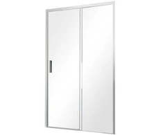 Dušo durys Besco Actis Chrome, 120 x 195 cm