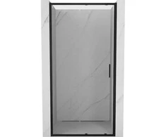 Dušo durys Mexen Exo, stumdomos, 115 cm, transparent/juodas