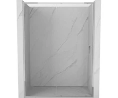 Dušo durys Mexen Exo, stumdomos, 150 cm, transparent/chrome