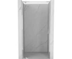 Dušo durys Mexen Exo, varstomos, 100 cm, transparent/chrome