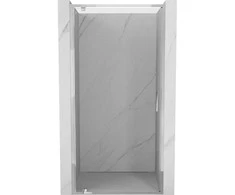 Dušo durys Mexen Exo, varstomos, 75 cm, transparent/chrome