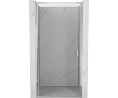 Dušo durys Mexen Exo, varstomos, 90 cm, transparent/chrome