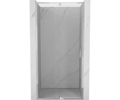Dušo durys Mexen Exo, varstomos, 95 cm, transparent/chrome
