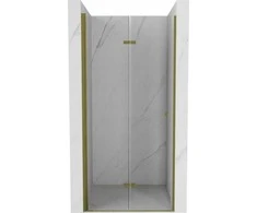 Dušo durys Mexen Lima, Gold, 80 cm