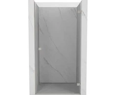 Dušo durys Mexen Lunar-B, dešinė, 100 cm, transparent/brushed nickel