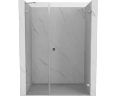 Dušo durys Mexen Lunar-B, dešinė, 115 cm, transparent/chrome