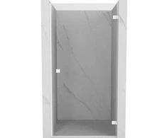 Dušo durys Mexen Lunar-B, dešinė, 65 cm, transparent/baltas