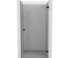 Dušo durys Mexen Lunar-B, dešinė, 90 cm, transparent/juodas