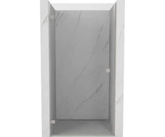 Dušo durys Mexen Lunar-B, kairė, 70 cm, transparent/brushed nickel