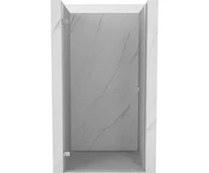 Dušo durys Mexen Lunar-B, kairė, 75 cm, transparent/chrome