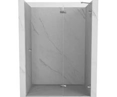Dušo durys Mexen Lunar L, dešinė, 140 cm, transparent/chrome