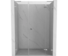Dušo durys Mexen Lunar L, dešinė, 140 cm, transparent/chrome