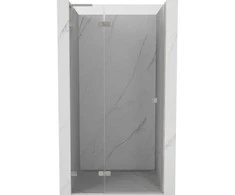 Dušo durys Mexen Lunar L, kairė, 110 cm, transparent/brushed nickel