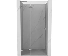Dušo durys Mexen Lunar L, kairė, 120 cm, transparent/chrome