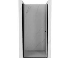 Dušo durys Mexen Pretoria, Juodas, 90 cm