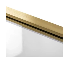 Dušo durys REA Rapid Slide, 120 cm, Brushed Gold
