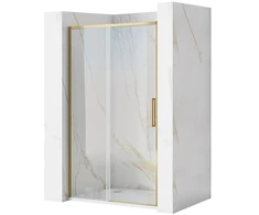 Dušo durys REA Rapid Slide, 120 cm, Brushed Gold