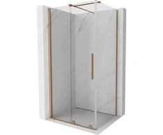 Dušo kabina Mexen Velar, Brushed copper, 120 x 85 cm
