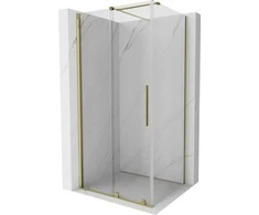 Dušo kabina Mexen Velar, Gold, 120 x 90 cm