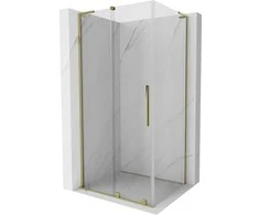 Dušo kabina Mexen Velar L, 110 x 120 cm, Gold/Transparent