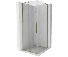 Dušo kabina Mexen Velar L, 90 x 90 cm, Gold/Transparent