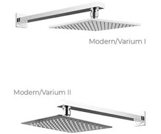 Dušo komplektas Besco Modern / Varium II, Chrome
