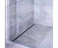 Dušo latakas Laveo Slim, 50 cm, Inox