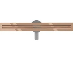 Dušo latakas Mexen Flat 360 Slim, Rose Gold, 110 cm
