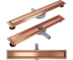 Dušo latakas REA Neox Pro, Brushed Copper, 60 cm