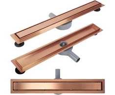 Dušo latakas REA Neox Pro, Brushed Copper, 80 cm