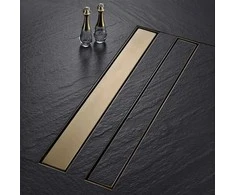 Dušo latakas REA Neox Pro, Brushed Gold, 80 cm