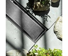 Dušo latakas REA Neox Pro, Brushed Steel, 100 cm