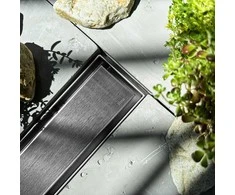 Dušo latakas REA Neox Pro, Brushed Steel, 50 cm