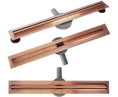 Dušo latakas REA Neox Slim Pro, Brushed Copper, 60 cm