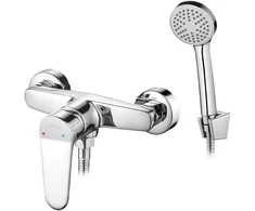 Dušo maišytuvas su dušo komplektu Kuchinox ATEZ, BTK_041D, Chrome