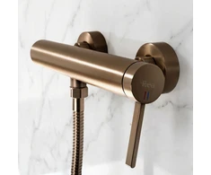 Dušo maišytuvo komplektas REA Rivo, Brushed Copper