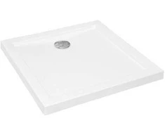 Dušo padėklas Besco Aquarius SlimLine, 80 x 80 x 5,5 cm