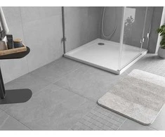 Dušo padėklas Mexen Flow Slim, kvadratinis, 90 x 90 cm, Baltas gloss