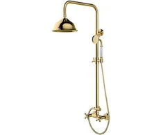 Dušo sistema Besco Retro, Gold