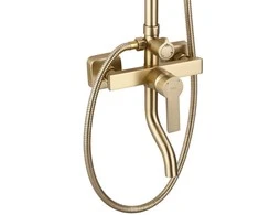 Dušo sistema REA Argus, Brushed Gold