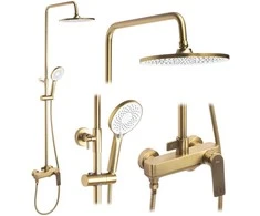 Dušo sistema REA Avalon, Brushed Gold
