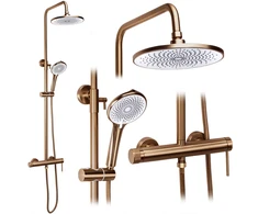 Dušo sistema Rea Foss Clif, Brushed Copper