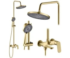 Dušo sistema REA Marco, Brushed Gold