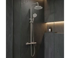 Dušo sistema Rea Rivo, Brushed Nickel