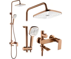 Dušo sistema REA Storm, Brushed Copper