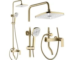 Dušo sistema REA Storm, Brushed Gold