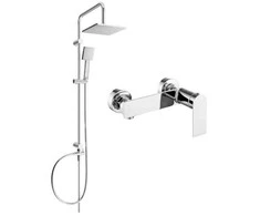 Dušo sistema su maišytuvu Mexen Tord Zero, Chrome