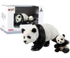 Dviejų figūrėlių rinkinys Panda su mažyliu